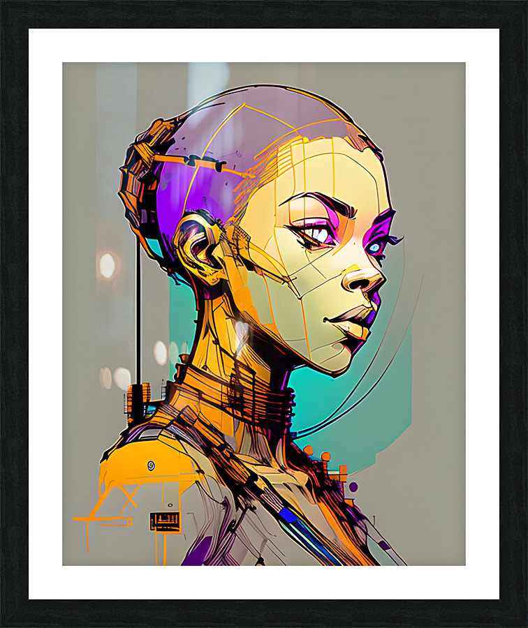 The Siren Picture Frame print