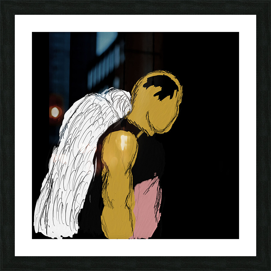 Angel 55 Picture Frame print