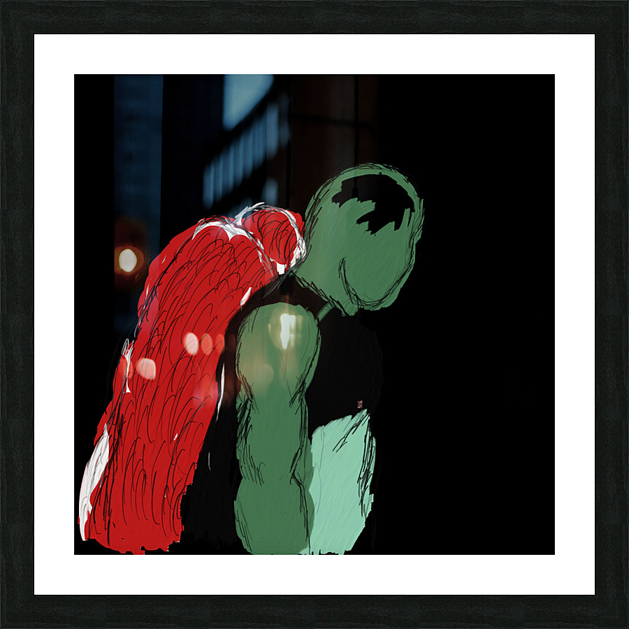 Angel 34 Picture Frame print