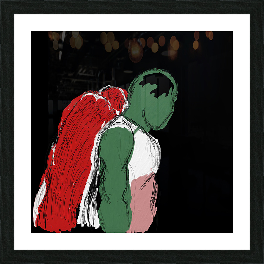 Angel 42 Picture Frame print