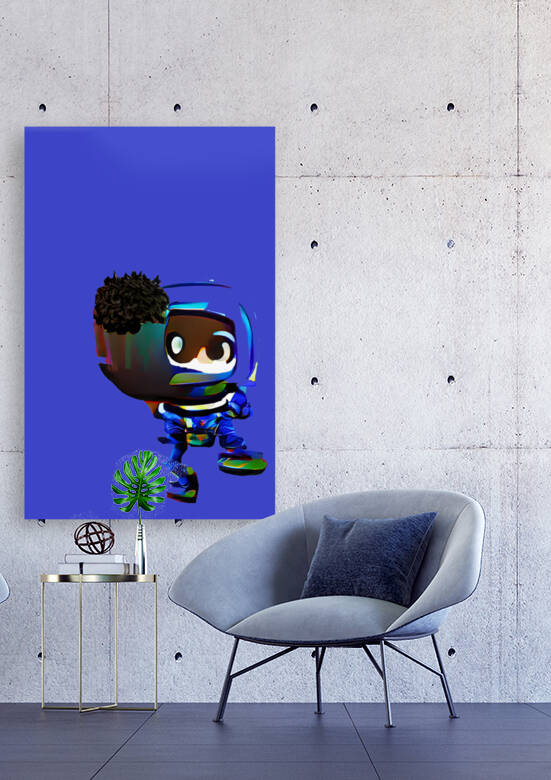 Indigo Little Astronaut by Brandale221