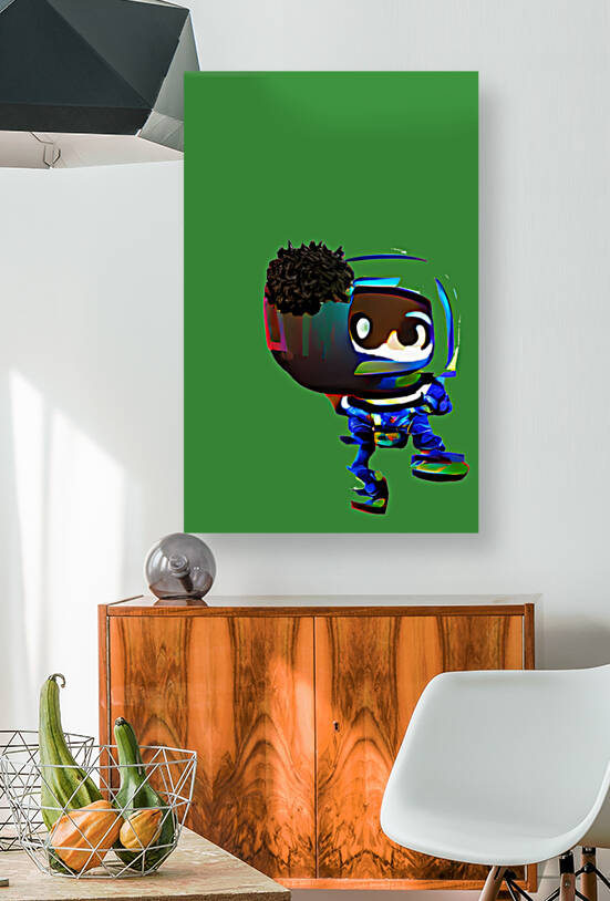 Green Little Astronaut by Brandale221