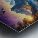 Gothic Landscape 7 | Wolf River Falls Metal print