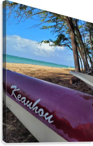 Keauhau Beach Canvas Print