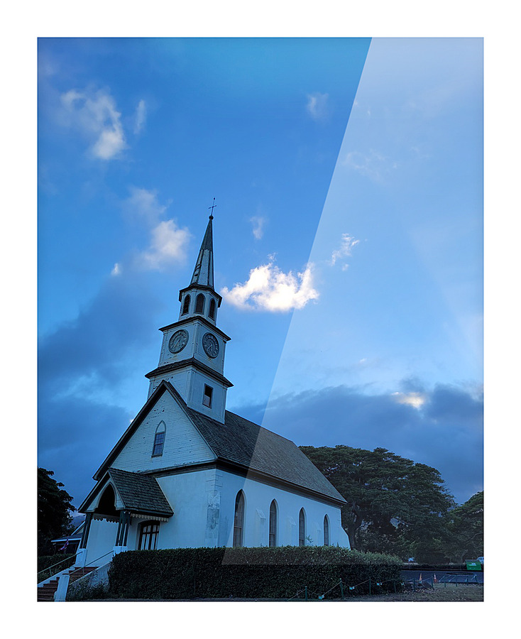 Amen Maui Picture Frame print