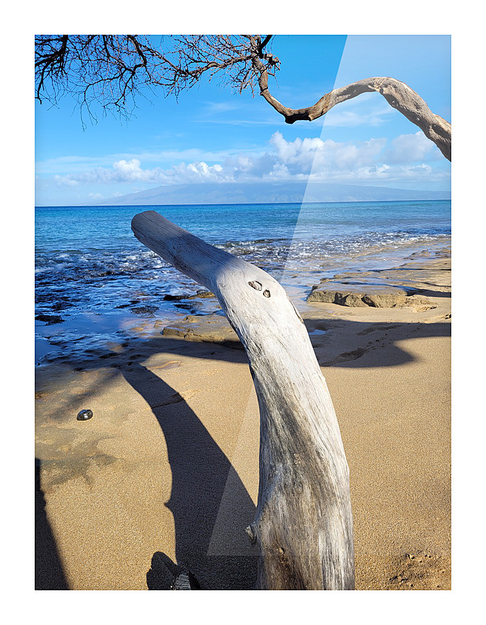 Beach longing  Picture Frame print
