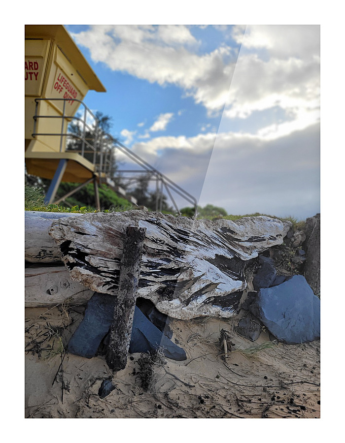 Ghost Fish Off Duty Picture Frame print