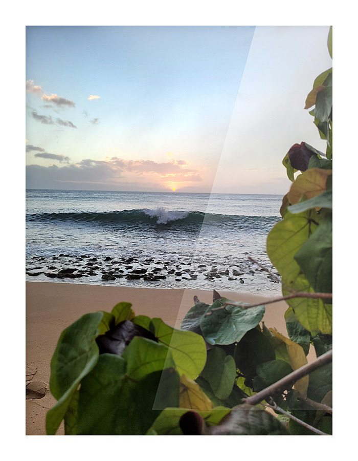 Maui Sunset Picture Frame print