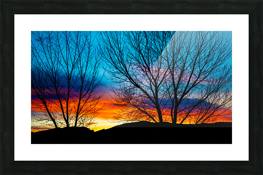 suneset Picture Frame print