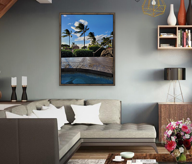 Ghost Cloud Palm Tree Reproduction