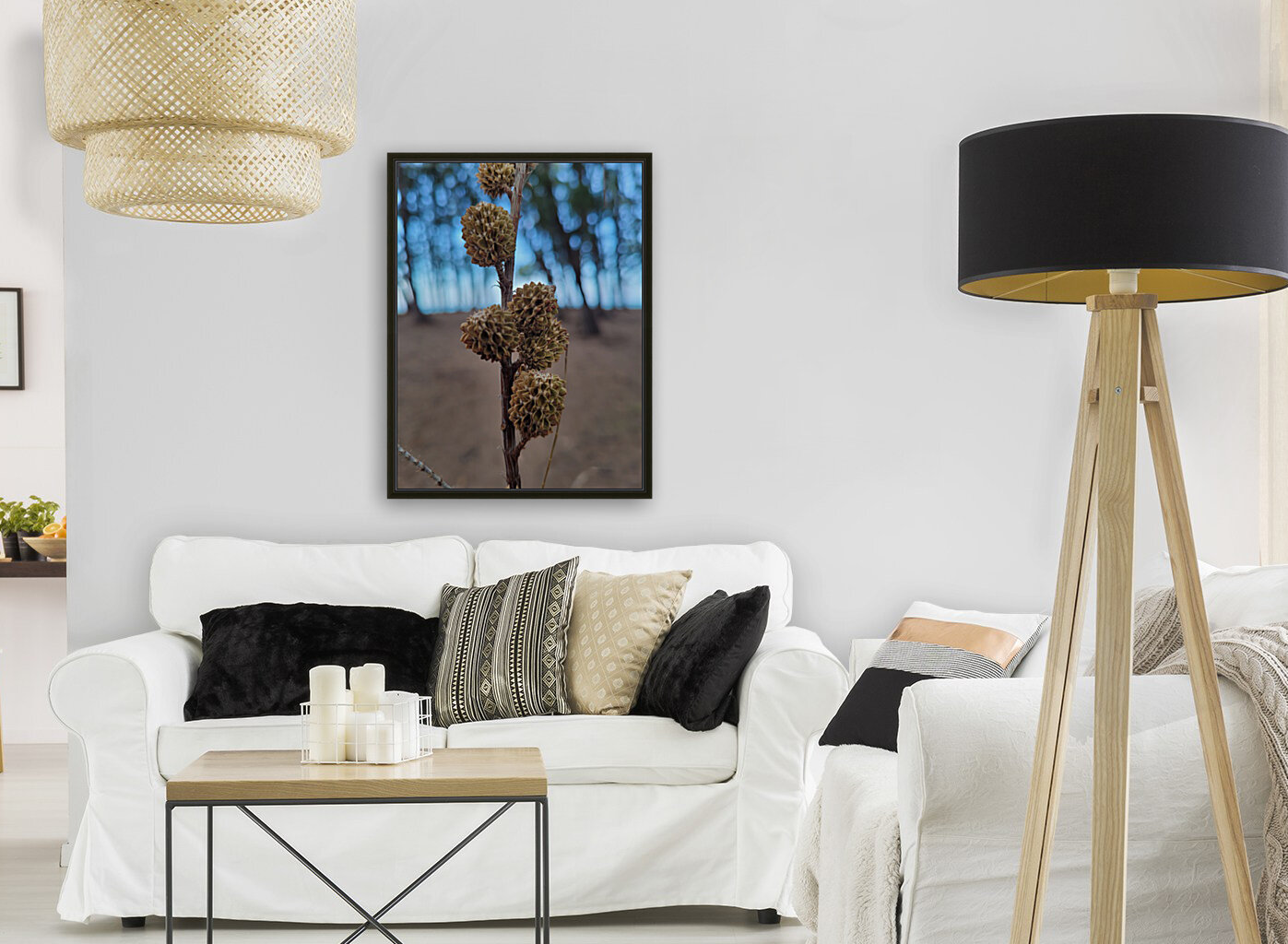 Beach Pine Cone Reproduction