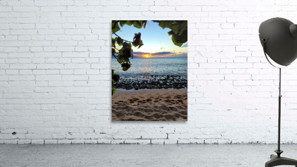 Beach Sunset Wall Preview