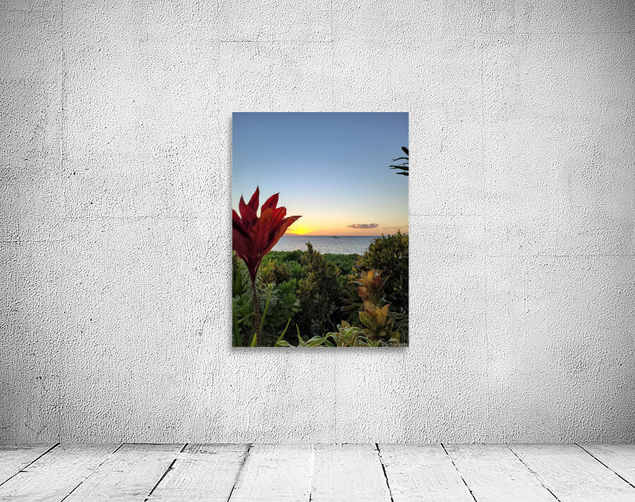 Maui  Flowers Wall Preview