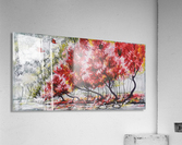THE RED TREE LANDSCAPE  Acrylic Print