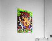 GANAPATHY MURAL Acrylic Print