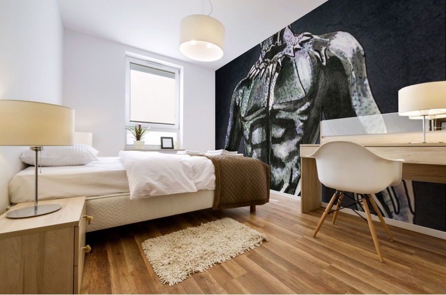 BLACK PANTHER Mural print