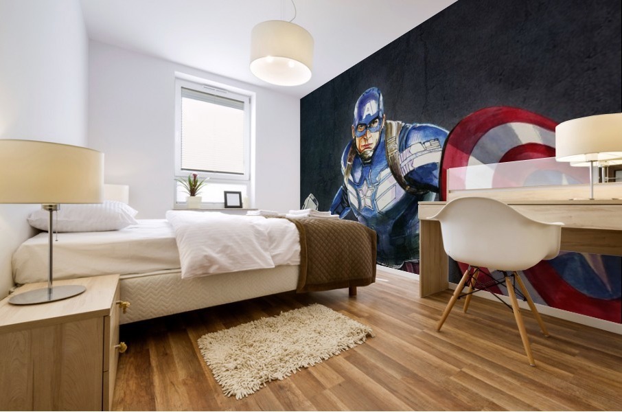 CAPTAIN AMERICA Mural print