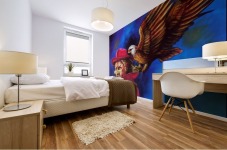 SHERLOCK HOMES SHARP AS EAGLE Mural print