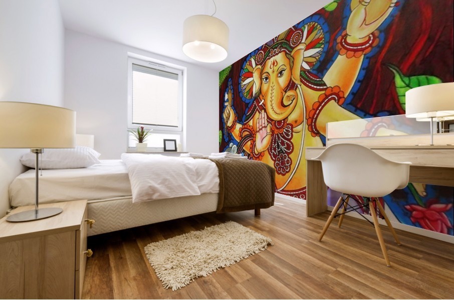 GANAPATHY MURAL Mural print