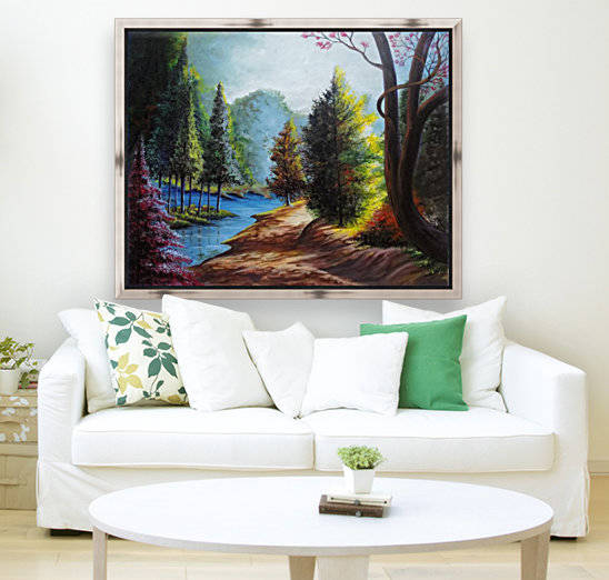 MOTHER NATURE LANDSCAPE PAINTING 1 by ASP ARTS