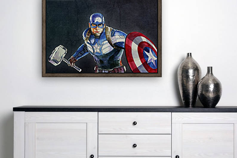 CAPTAIN AMERICA by ASP ARTS