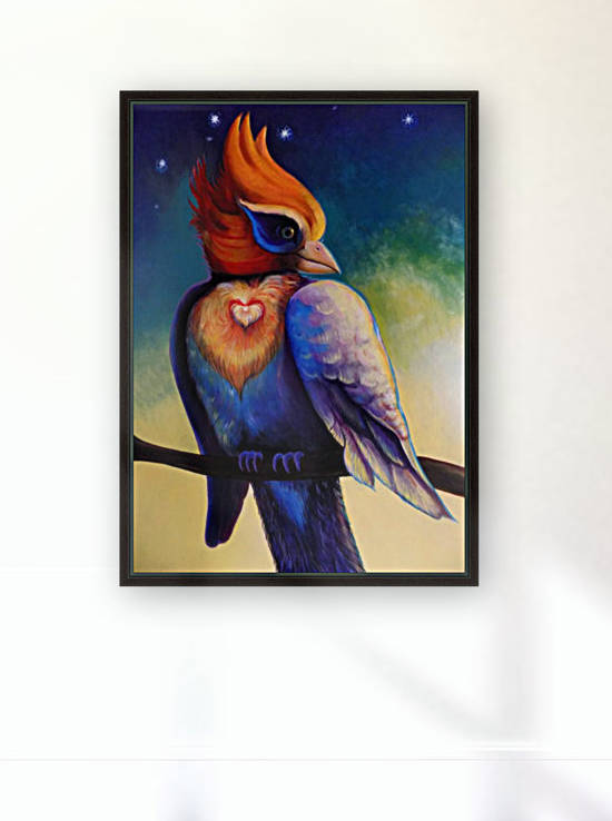 THE LOVE BIRD ALONE by ASP ARTS