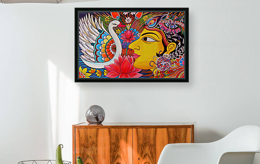 SAKUNTHALAM MURAL ARTFORM by ASP ARTS