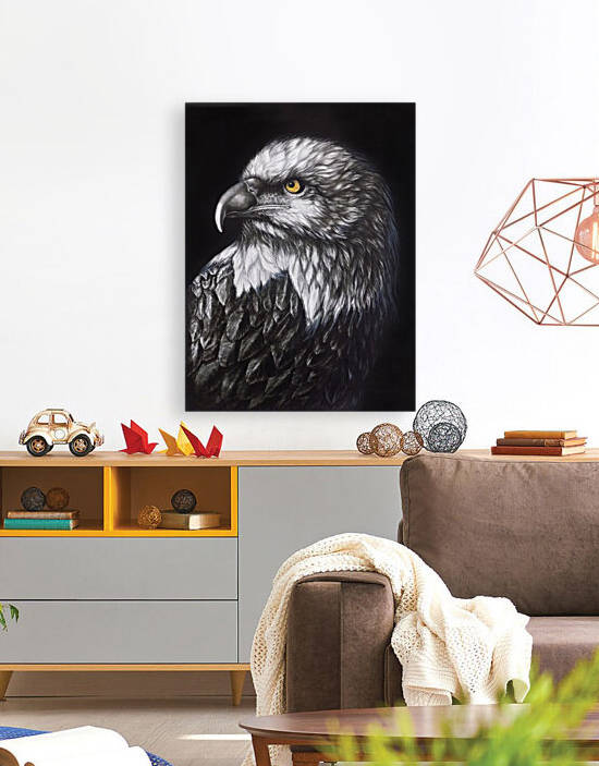 THE MAJESTIC EAGLE PORTRAIT by ASP ARTS
