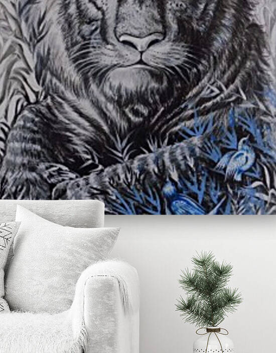 THE TIGER PORTRAIT by ASP ARTS