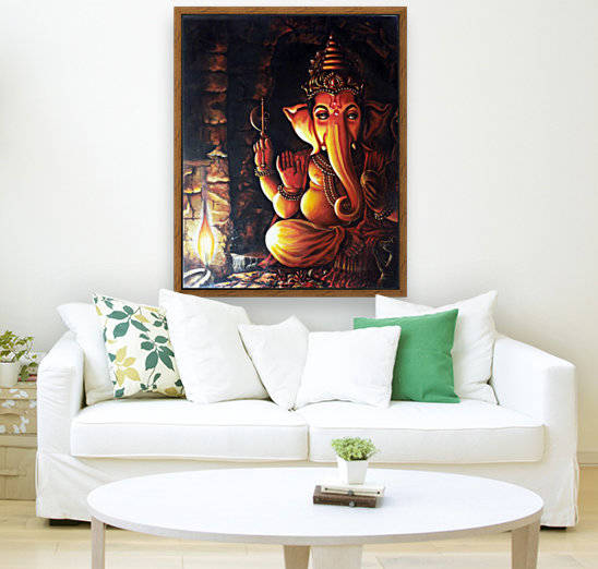PORTRAIT OF LORD GANESHA by ASP ARTS