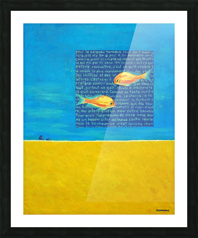 aucun sens Picture Frame print