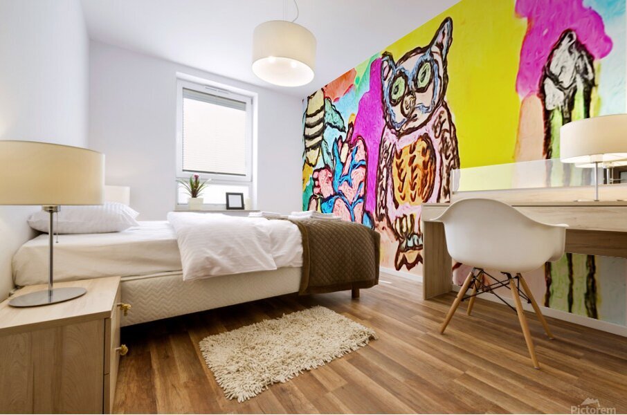 This is only where it changes Mural print
