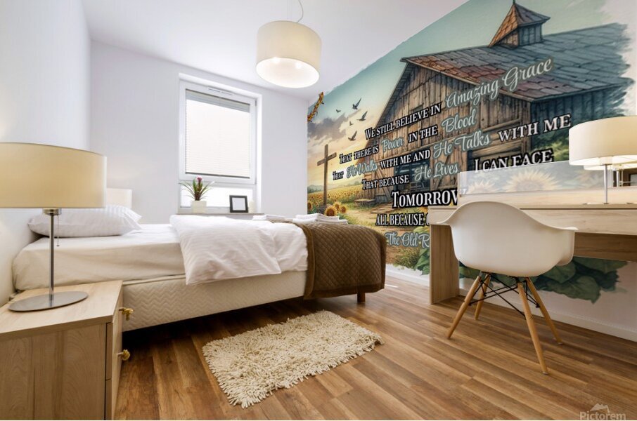 Christian Canvas Print I Still Believe in Amazing Grace Scripture Wall Decor Gift Mural print