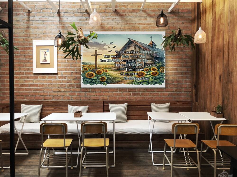 Christian Canvas Print I Still Believe in Amazing Grace Scripture Wall Decor Gift Reproduction