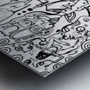 9.intro Metal print