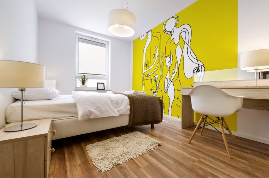 d 1 Mural print