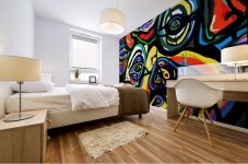 Becoming Mural print