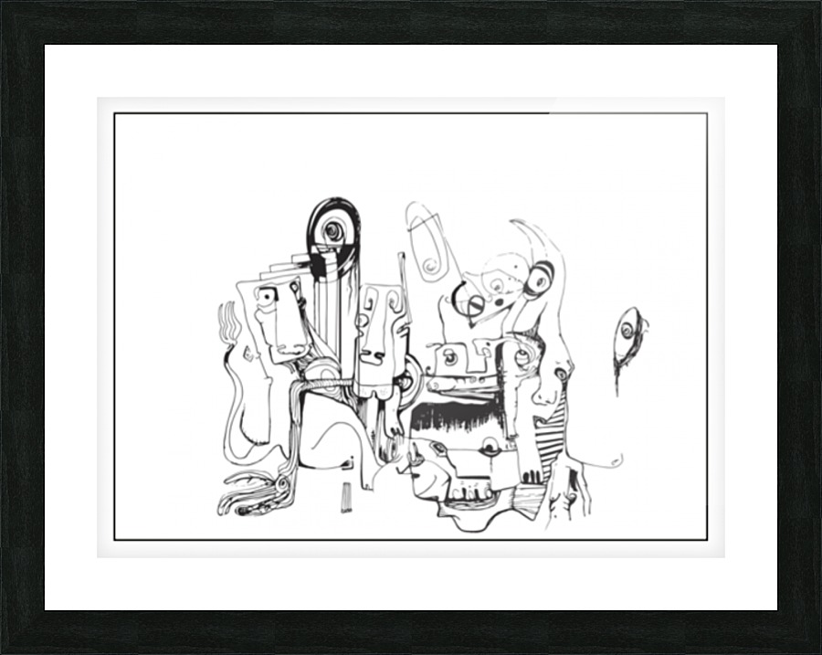 Nosotros Picture Frame print