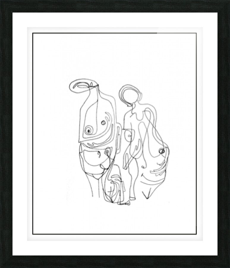 Familia Picture Frame print