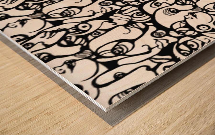 Cuyas  Wood print