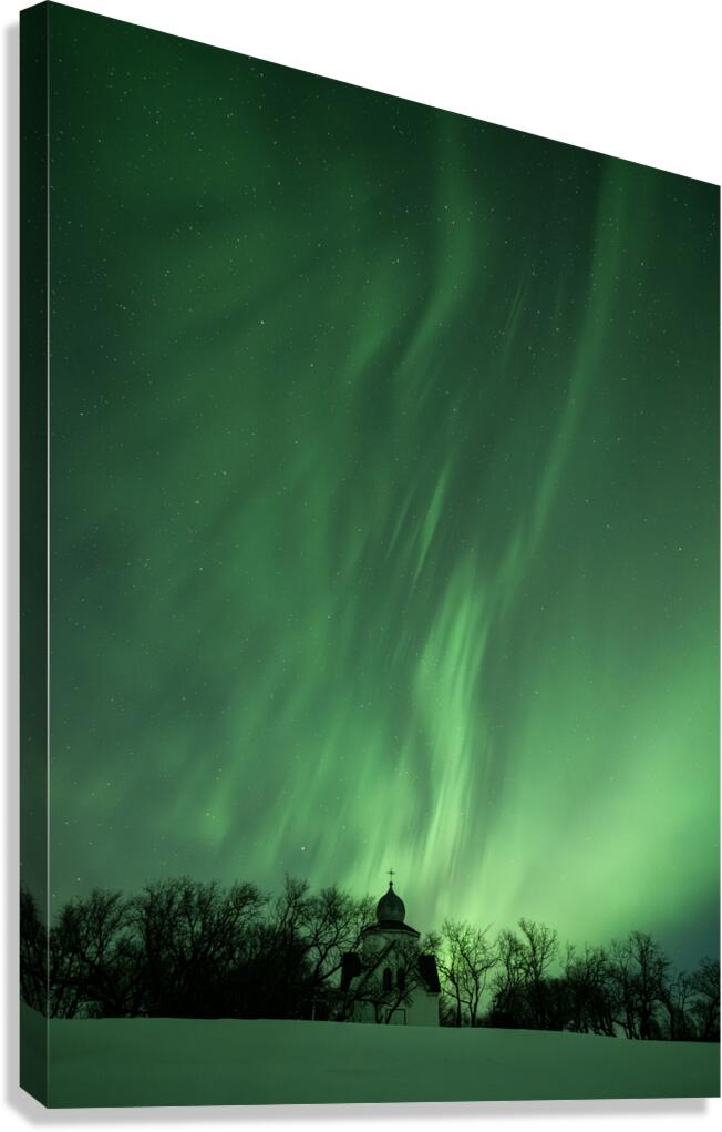 0010 NIGHT SKY GREG JOHNSON Canvas Print
