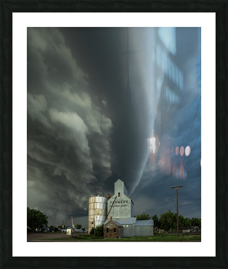 0001 STORMS GREG JOHNSON Picture Frame print