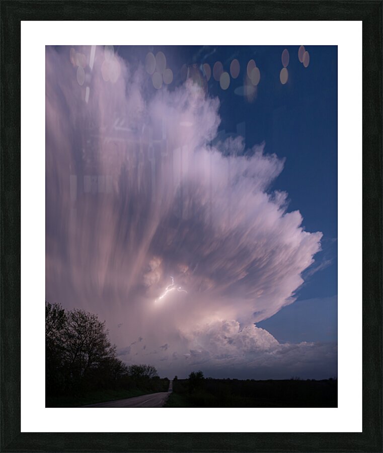 0003 STORMS GREG JOHNSON Picture Frame print