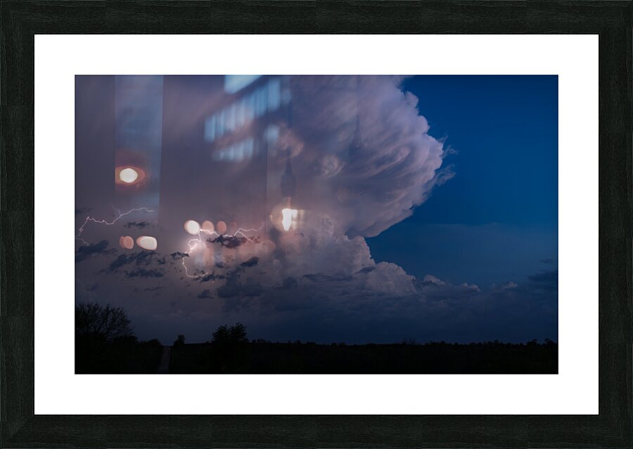 0002 STORMS GREG JOHNSON Picture Frame print