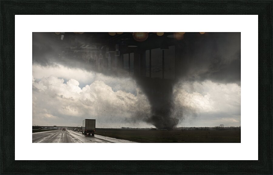 0006 STORMS GREG JOHNSON Picture Frame print