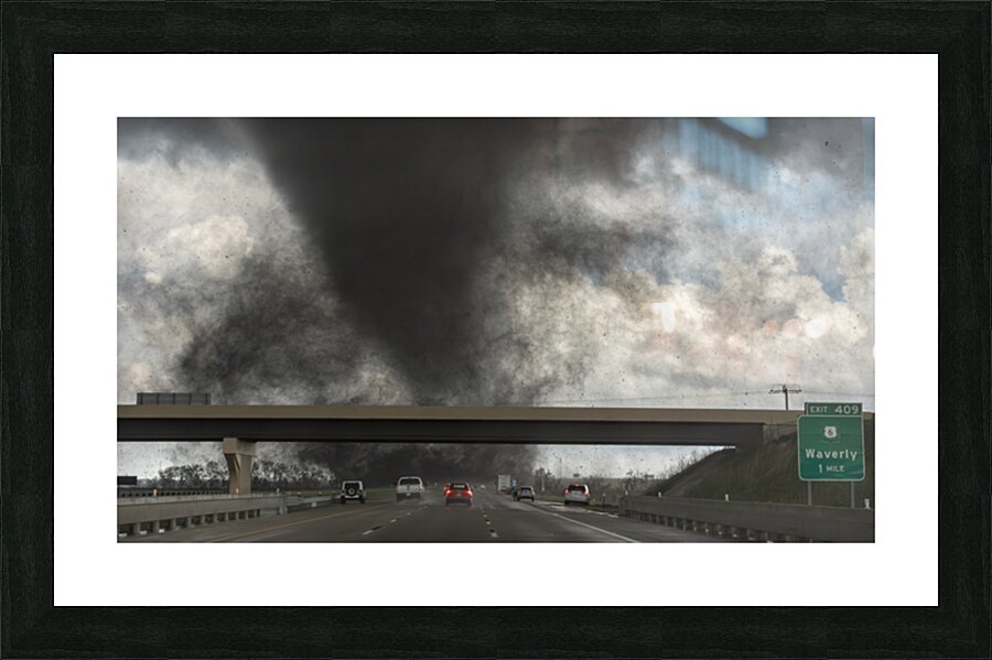 0008 STORMS GREG JOHNSON Picture Frame print