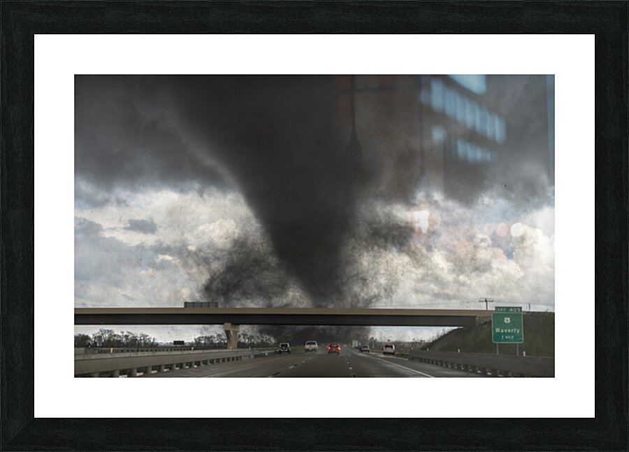 0007 STORMS GREG JOHNSON Picture Frame print