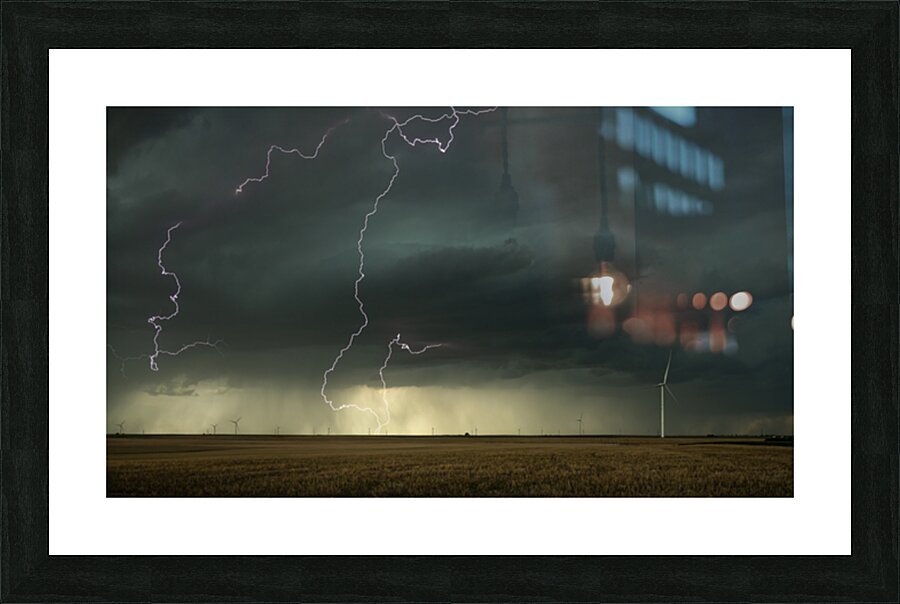 0009 STORMS GREG JOHNSON Picture Frame print