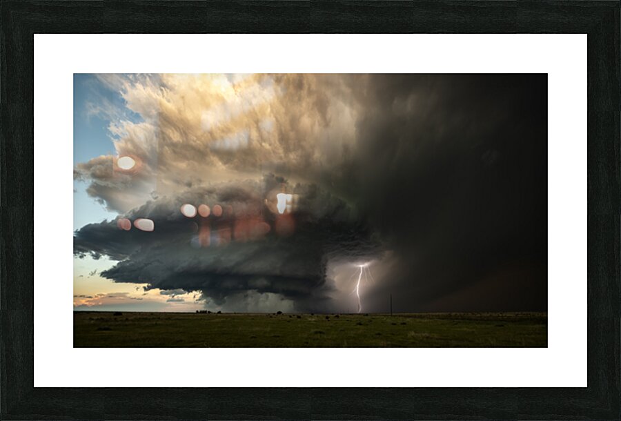 0011 STORMS GREG JOHNSON Picture Frame print