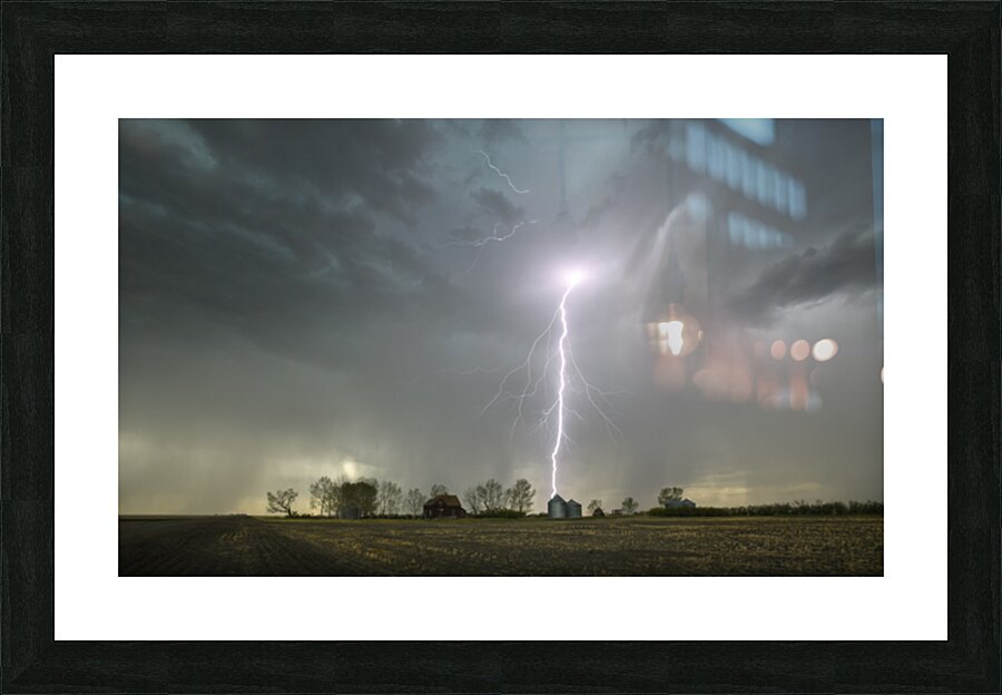 0010 STORMS GREG JOHNSON Picture Frame print